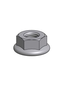 SERRATED FLANGE NUT M10  DIN6923  A2