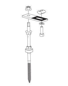 FIXING B-018 16 HOLDERS TILE SHEET HORIZONTAL CLICK