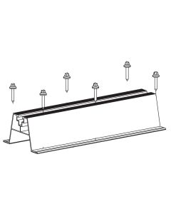 FIXING T-021 10 PCS TRAPEZOIDAL SHEET METAL CLICK