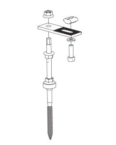 FIXING B-017 10 HOLDERS TILE SHEET CLICK