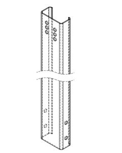 REAR SUPPORT L2050 (105x50x3)