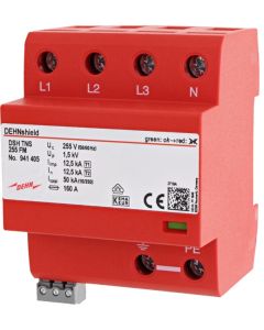 AC DEHN TYPE 1 + 2 OVERVOLTAGE LIMITER, DSH TNS 255 (941 405, 941 400)