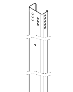 REAR SUPPORT L3900 (105x50x3)