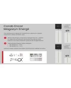 CORAB ENCOR ENERGY STORAGE ACCESSORIES KIT (BASE+COVER+BRACKET+CABLES)